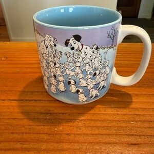 Vintage Disney 101 Dalmatians Cruella Deville 90's Coffee Mug Cup